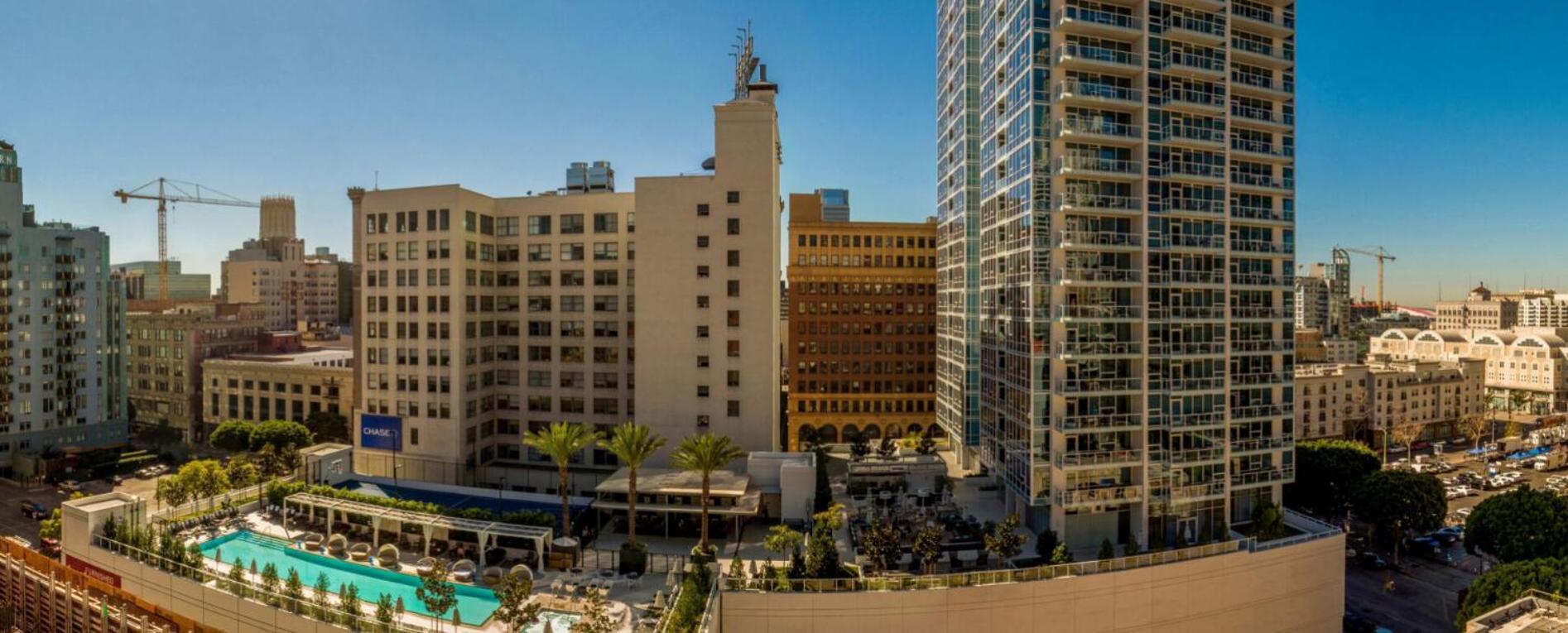 Level Downtown La South Olive Hotel ลอสแอนเจลิส ภายนอก รูปภาพ